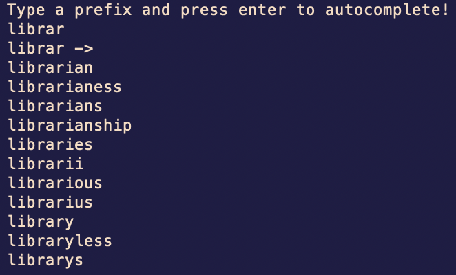 Radix Autocompletion