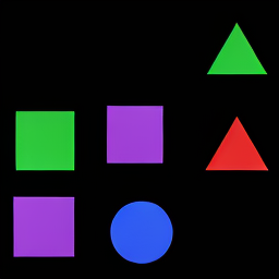 Stage 1 six-object generation